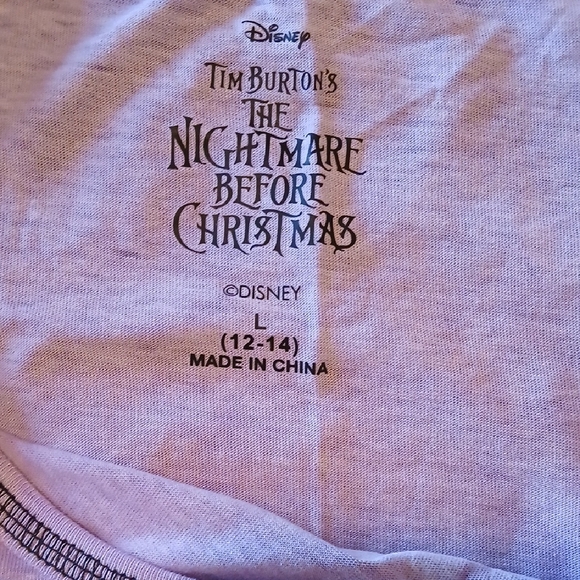 Disney Nightmare Before Christmas Purple Top - Picture 2 of 7